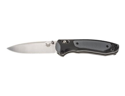Benchmade Boost 590 Axis Assist Drop Point Knife, Satin - 590