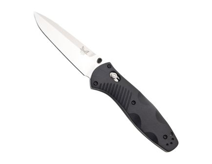 Benchmade Barrage Assisted Opening Drop Point Folding Knife, Satin - 580
