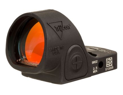 Trijicon SRO 2.5 MOA Handgun Reflex Optic, Matte Black - SRO2-C-250002