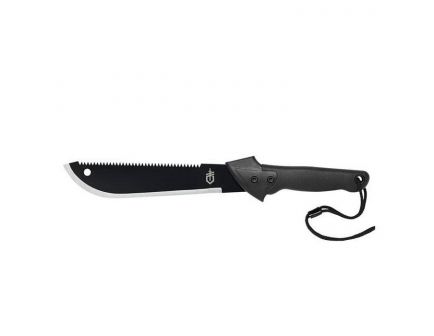 Gerber Gator Machete Jr Fixed Blade Knife, 10.75, Black - 31-000759