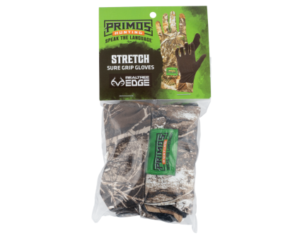 Primos Stretch Sure Grip Gloves, Realtree Edge Neoprene - PS6677