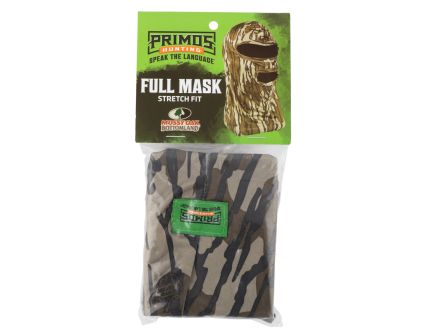 Primos Stretch Fit Full Face Neoprene Mask, Mossy Oak BottomLand - PS6666