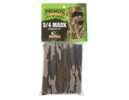 Primos Stretch Fit 3/4 Face Mask Mossy Oak BottomLand Neoprene - PS6665