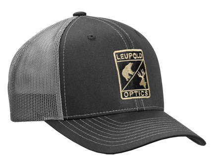 Leupold Wildlife Black/Gray Trucker Hat - 170580