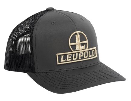 Leupold Reticle Trucker Hat, Grey - 175509