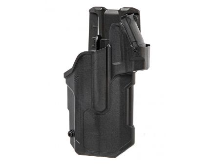 Blackhawk T Series L2D Light Bearing Red Dot Sight Sig P320 TLR1/2 RH OWB Holster, Black - 44NB61BKR