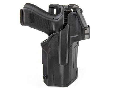 Blackhawk T Series L2D Sig M17 TLR1/2/Red Dot RH OWB Holster, Black - M990578BKR