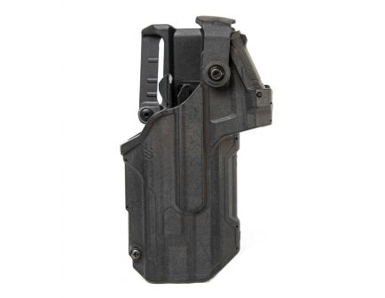Blackhawk T Series L3D Sig P320/M17 With TLR 1/2/Red Dot Sight RH OWB Holster, Black - M990579BKR
