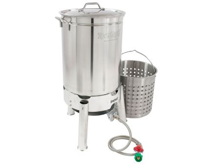 Bayou Classic 44 qt. Seafood Steamer Kit