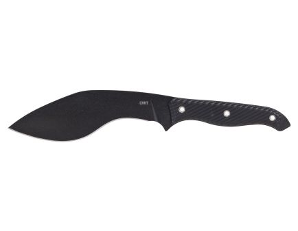 CRKT Clever Girl Kukri Fixed Blade Knife w/ Sheath, Black - 2710