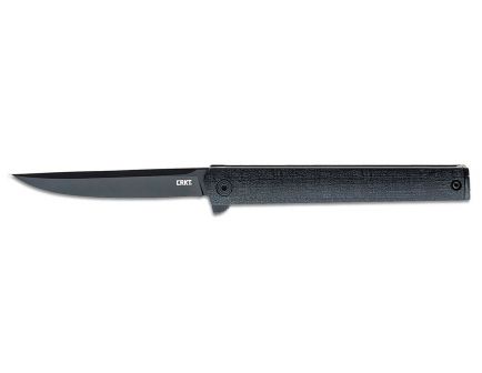 CRKT CEO Flipper Folding Blackout Knife