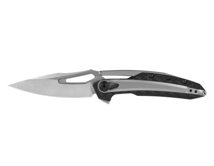 Zero Tolerance Knives 0990 3.25" Spear Point Folding Knife, Stonewash