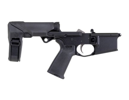 PSA AR-15 Complete MOE EPT Pistol Lower w/ HBPDW  Brace, Black