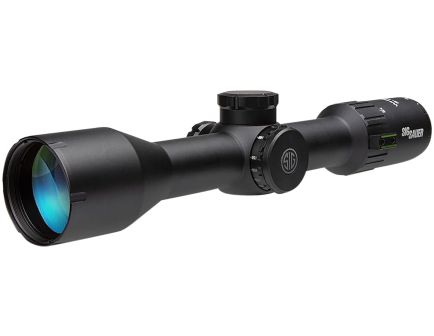 Sig Sauer Whiskey 6 3-18x44 30mm Rifle Scope, Black - SOW63111