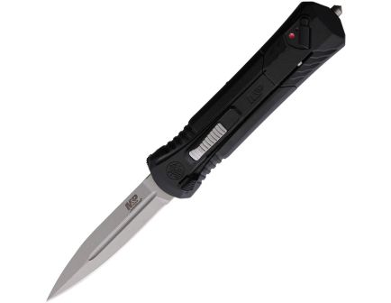 Smith & Wesson SW10 OTF Spear Point Knife, Black - 1181878