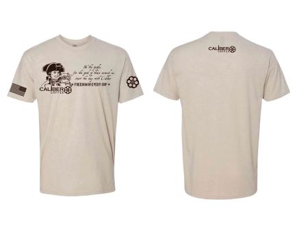 Caliber Coffee We The People T-Shirt, White
