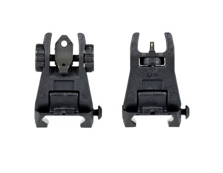 Meprolight FUBS Flip Up Sights - 2 Dot Rear - Black - 404120