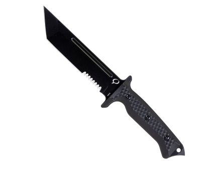 Kronos Ares Fixed Knife w/ Nylon Sheath, Black - 2301