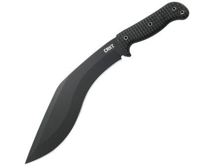 CRKT Kuk Recurve Fixed Knife Tactical Excellence in Stealthy Black - 2742