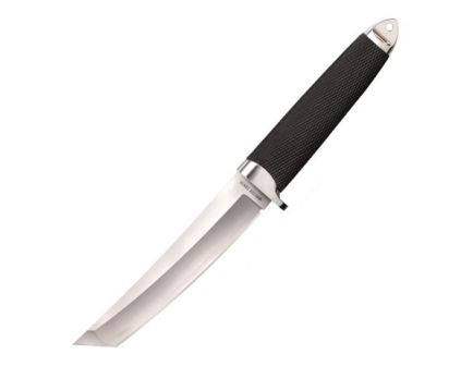 Cold Steel San Mai Master 6" Fixed Blade Knife w/ Sheath, Black - CS-35AB