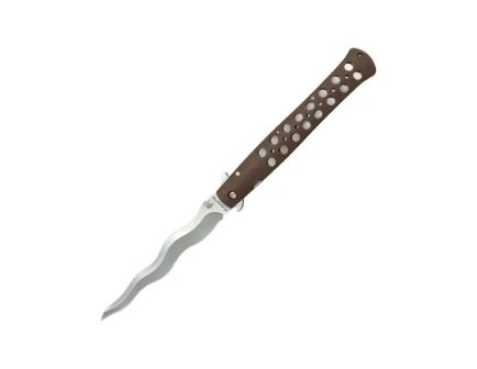 Tactical Excellence Cold Steel Ti-Lite Kris Folding Knife in Sleek Black - CS-26SXK6