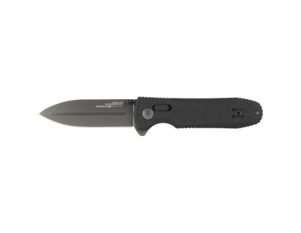 SOG Knives Pentagon XR LTE Folding Knife Spear Point, Black - SOG12-61-05-57