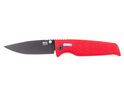 SOG Knives Altair XR Folding Knife Drop Point, Canyon Red - SOG12-79-02-57