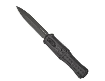 Benchmade Claymore OTF Dagger Point Knife, Black - 3370GY