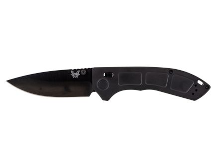 Benchmade Narrows Folding Drop Point Knife, Black Titanium - 748BK-01