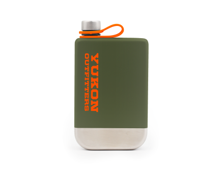 Yukon Outfitters 9oz Highline Flask, Olive Drab - YF09GB