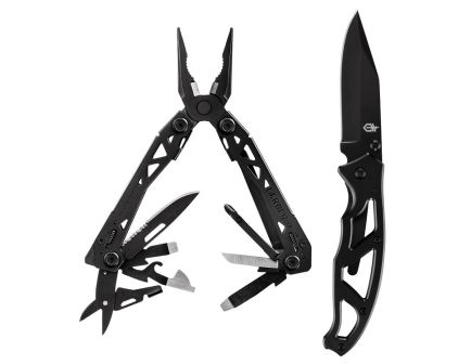 Gerber NXT Multi Tool w/ Paraframe Knife Combo, Black - 1065815