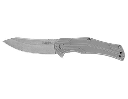 Kershaw Husker Folding Knife, Silver - 1380