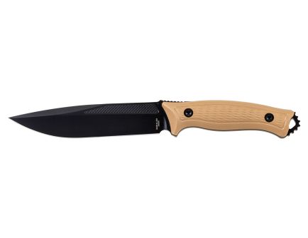 Kronos Elitesurvival Fixed Knife w/ Kydex Sheath, Coyote - KRON-KO-ELITE