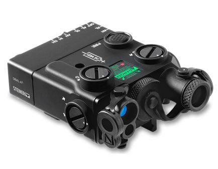 Steiner DBAL-A3 Dual Beam Aiming Laser Advanced 3 Green Laser IR Illuminator, Black - 9008-R