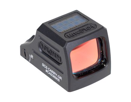 Holosun SCS Carry Solar Charging "K" Compact Green Dot, Black- SCS-CARRY-GR