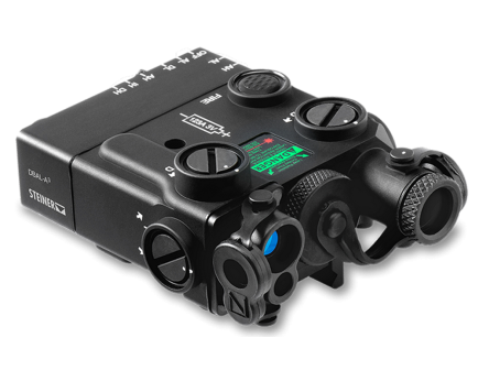Steiner DBAL-A3 Dual Beam Aiming Laser Green Laser, Black - 9008-B