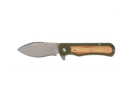 Gerber Confidant Folding Drop Point Knife, Bamboo/ODG - 1066476