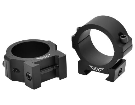 Warne Vapor Horizontal 30mm Scope Rings, Matte Black - V613M