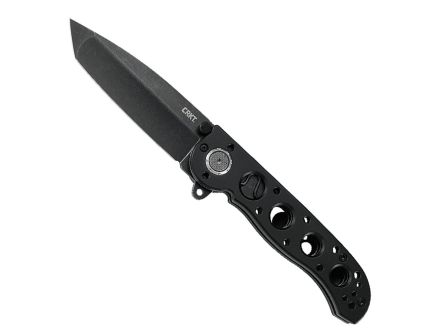 CRKT M16-02DB Tanto 3.12" Tanto Assisted Folding Knife, Black - M1602DB