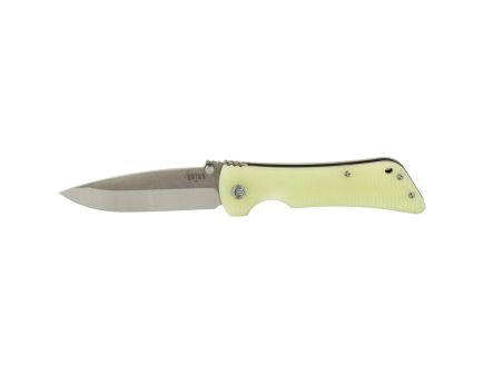 Zac Brown's Southern Grind Bad Monkey, Folding Knife, 4" Drop Point, Green - SG03030004