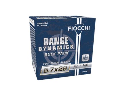 Fiocchi 5.7x28mm 40gr Ammo 150rds box