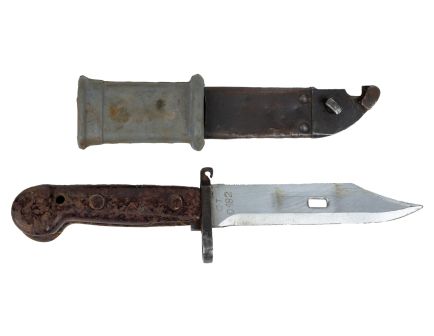Surplus Romanian AK-47 Bayonet with Sheath