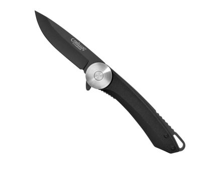 Camillus Cirque Folding Knife Drop Point Black - for Everyday Use - CAM-19640