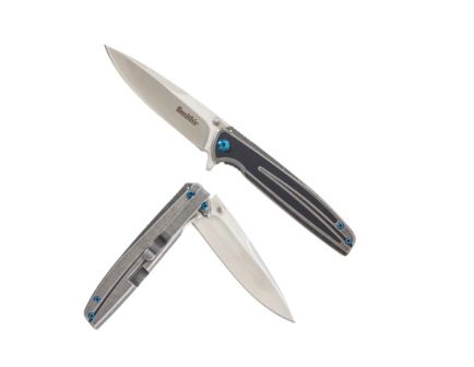 Smiths Products Infima 3.26" Drop Point Folding Knife, Gray