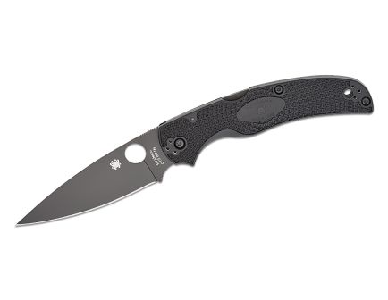 Spyderco Native Chief Lightweight Folding Drop Point Knife, Black - C244PBBK