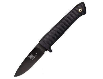 Cold Steel Pendleton Mini Hunter Fixed Knife Drop Point Black - Compact Fixed Blade Knife, Ideal for Hunting - CS-36LPMFZ