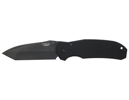 Camillus Tanto Folding Tanto Knife, Black - CAM-18672