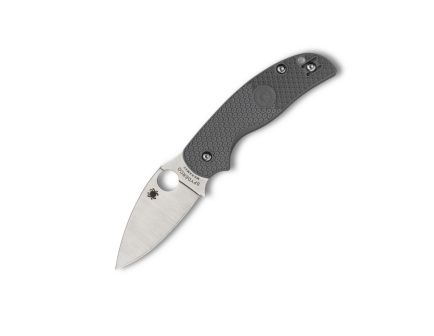 Spyderco Sage 5 Lightweight Maxamet Folding Drop Point Knife, Gray - C123PGY