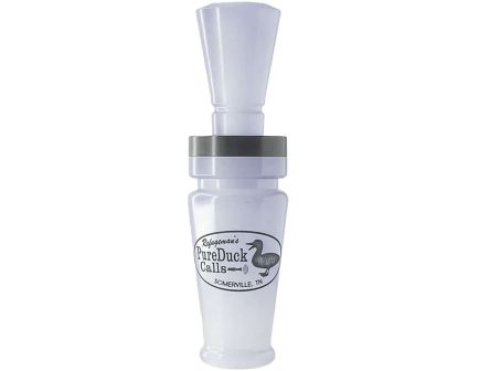 Rolling Thunder Game Calls PureDuck2 J-Frame Double Reed Duck Call, Frost - DC014-2-CF