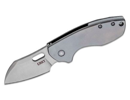 CRKT Pilar Folding Knife Sheepsfoot, Gray